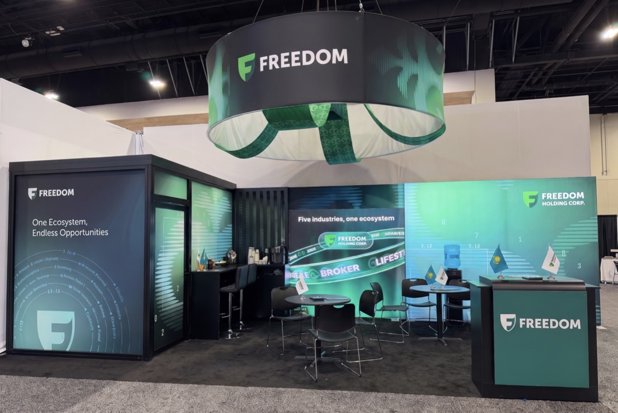 Freedom Банк алғаш рет Sibos форумына өзінің жеке павильонымен қатысты